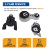 PAROD 3PCS Engine Motor Mount Transmission Fit for Ford Fusion
