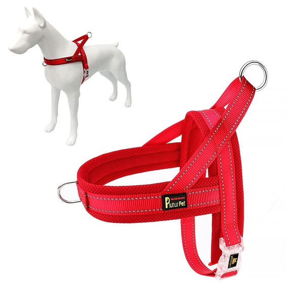 Plutus Pet No Pull Dog Harness with Breathable Mesh Padded,