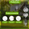 3 Sets Bird Frighten Devices for Outside, 3D Reflective Stainless