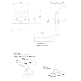 TOK Sliding Door for Rain Door N0.3A White 4 Piece