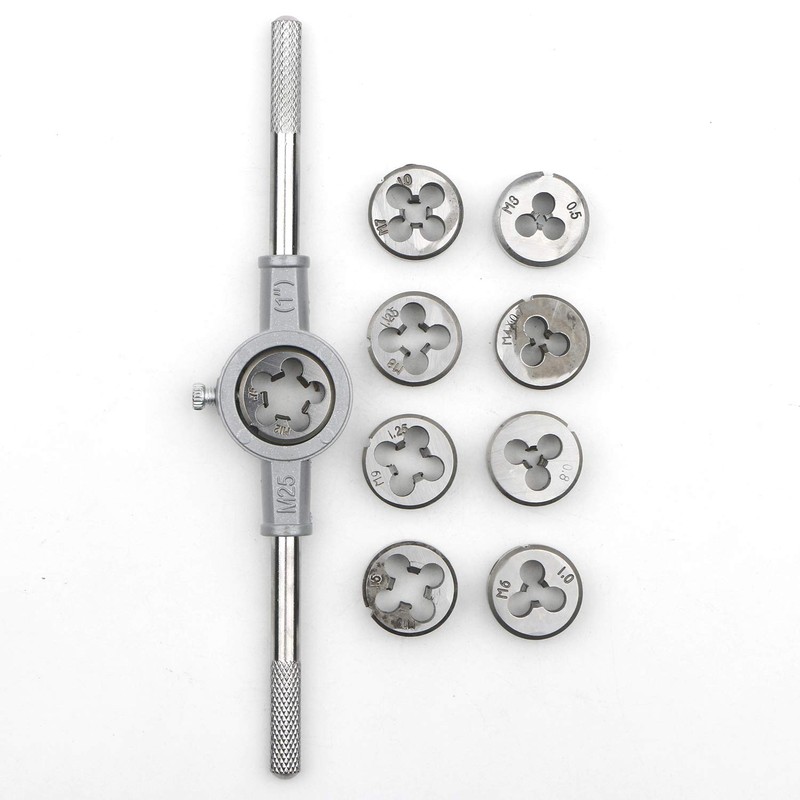 Rowiz 20Pcs/Set Tap and Die Set Combination Alloy Steel Hand