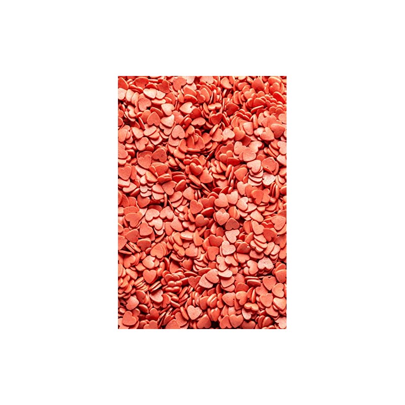 SPRINKLY - Glimmer Hearts - Red - 25g