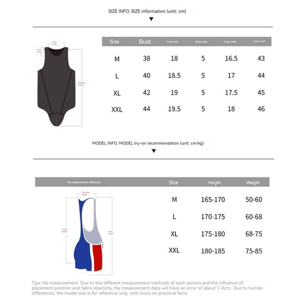 Wayonge Men's Wrestling Singlet Athletic Leotard for Active Wrestling or
