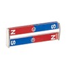 United Scientific™ Alnico Bar Magnet | 3" Long, Pair, Blue/Red,
