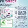 Dry Direct Super Overnight Underwear (XLarge - Case of 56)