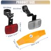 X AUTOHAUX 6pcs Bicycle Front Rear Reflector Kit Mountain Bike