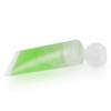 Alledomain 6Pcs 30g/30ml Empty Squeezable Soft Plastic Tubes Refillable Cosmetic