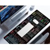 excovip Almohadilla para Mouse 80x30x0.2 cm con Base Antideslizante y