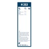 BOSCH H253 OE Specialty Rear Wiper Blade; 10" - Single