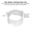 54mm Coffee Portafilter Dosing Funnel Aluminum Alloy Rotatable Dosing Funnel