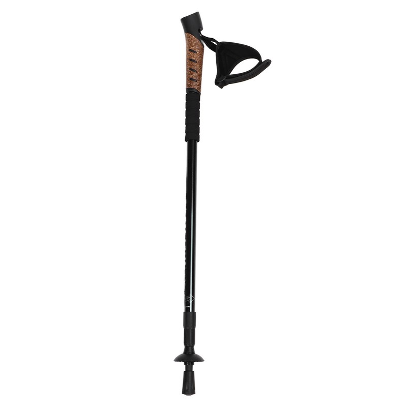 Outdoor Hiking Cane 3 Section Telescopic Walking Cane Adjustable Height