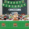 4 Pack Football Themed Tablecloths Disposable Plastic Football Table Cover
