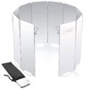 Windscreen, Large Wind Block, Windproof, Reflector, Aluminum, Foldable, Reinforced Version,