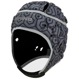 Rhino Unisex Youth Pro Head guard Headguard, Black, LY