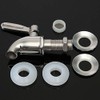 304 Polished Finished Stainless Steel Beverage Dispenser Replacement Spigot Fits