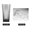 Top-spring Vasos de agua de plástico reutilizables de 12 onzas,