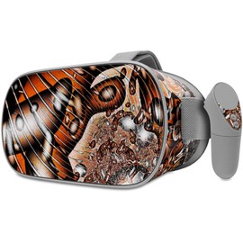 Decal Style Skin Wrap Compatible with Oculus Go Headset - Comic (Oculus NOT Included)