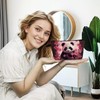 YULUENZE Giant Panda Present Panda Pattern Makeup Bag Cute Small