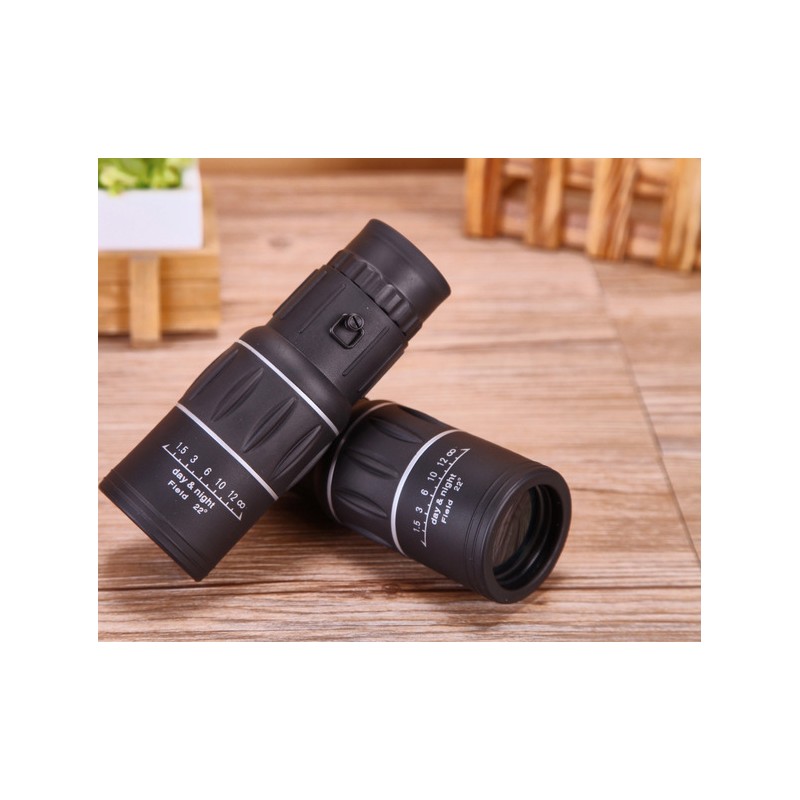 16X52 Monocular Scope Portable HD Spotting Scope Telescope Universal Mobile