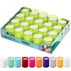 BOLSIUS 24 Hour Votive Candles - 20 Pack Relight Candles