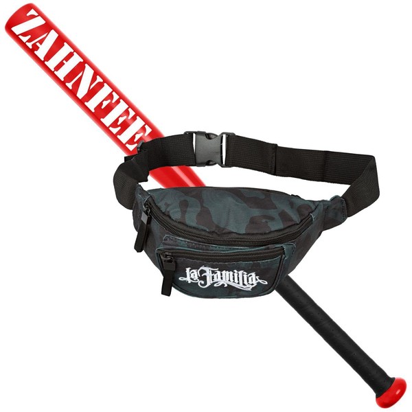 Sports Set Red Baseball Bat with Bum Bag Zahnfee Aluminium