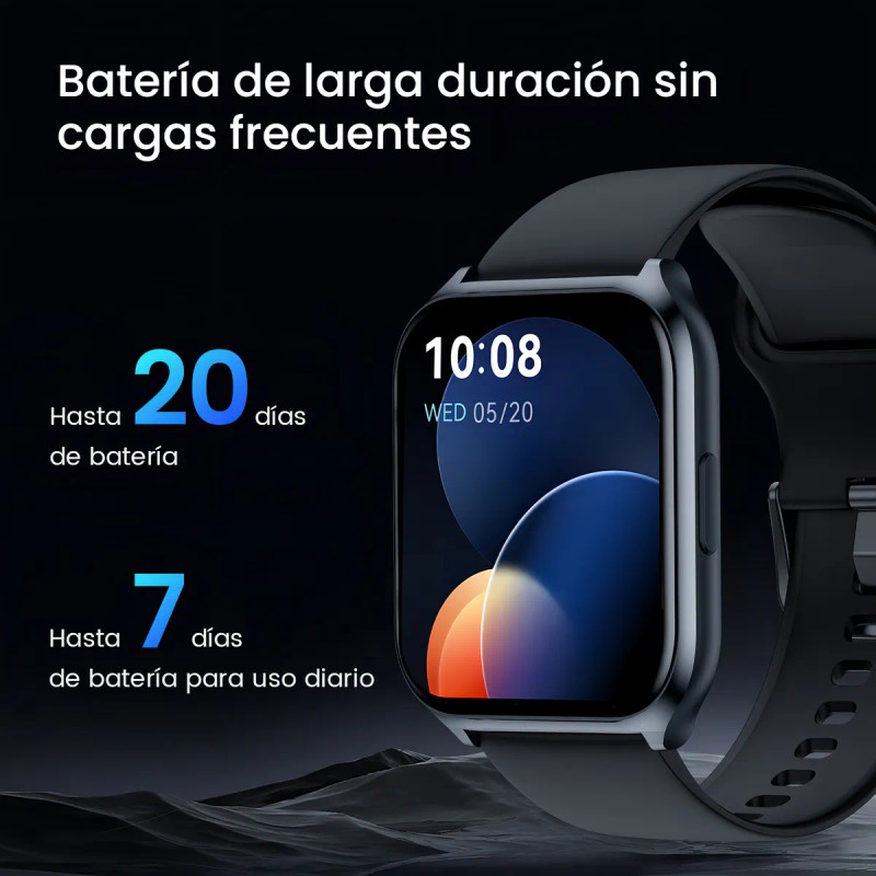 Smartwatch Reloj Inteligente Llamada 1.85'' Filwans Gts Mini Pantalla Mujer