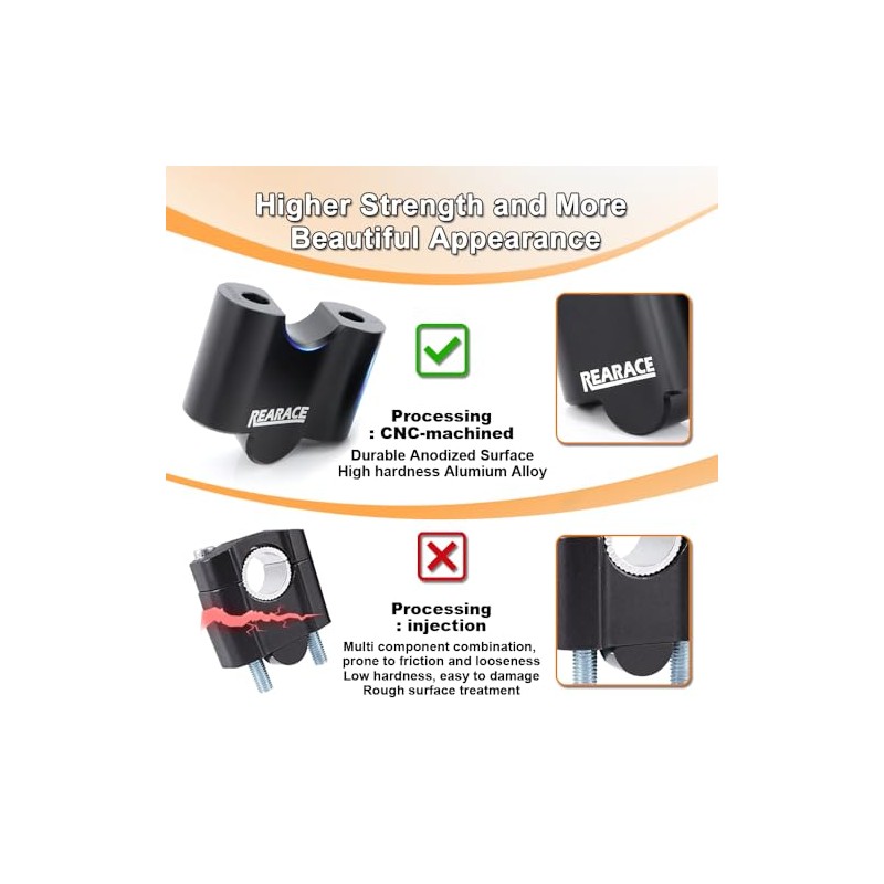 Aluminum Handlebar Riser 2 Inch Fit Can-Am Spyder F3 2015-2025