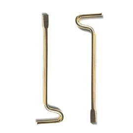Emergency Keys for Interior Door Locksets, Key Pin for Schlage Interior Privacy Door Lock Compatible for Bedroom, Bathroom, 2 Pack (Flat Type 2)
