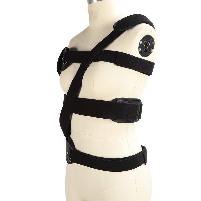 Fixed Spinal Brace Aluminium Alloy Breathable Fixed Spinal Straightener Brace