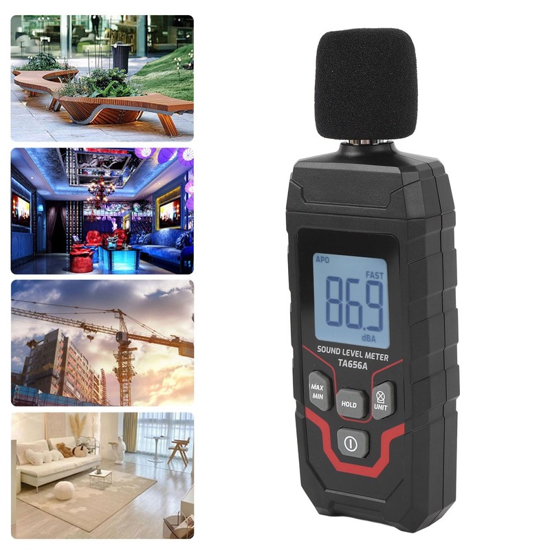 Decibel Meter, 30.0 to 130dBA Portable Sound Level Meter with
