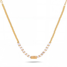 Montana West Wrangler Western Pendant Necklace for Women 14K White Natural Stone Necklace Fashion Dainty Jewelry WNS-1079WT