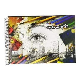 Cuaderno De Dibujo Estrella Con China 50 Hojas 1 Pzs