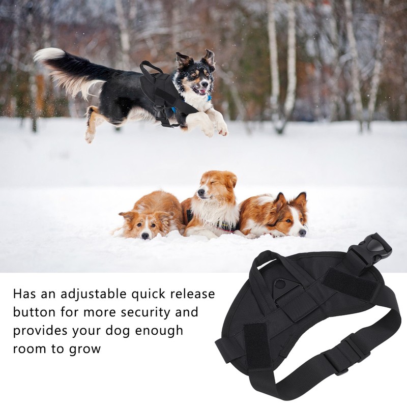 Dog Training Vest Harnesses Adjustable No Pull Chest Harness for