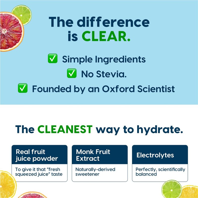 Hydrant - Hydration Powder, Lemonade Flavor, 8 Individual Sugar-Free Instant