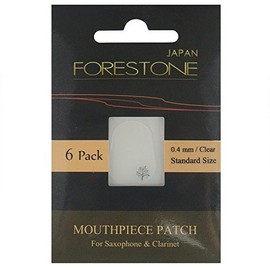 Forestone Mouthpiece Patch Standard Clear 0.4mm (Forest Stone Mouthpiece Patch Standard Size, Clear 0.4mm)