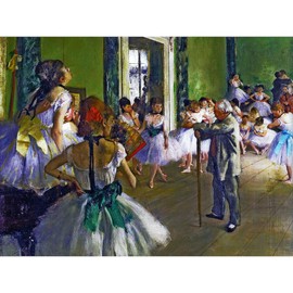 CafePress Degas The Ballet Class Zipper Makeup Pouch, 8.5"x6"