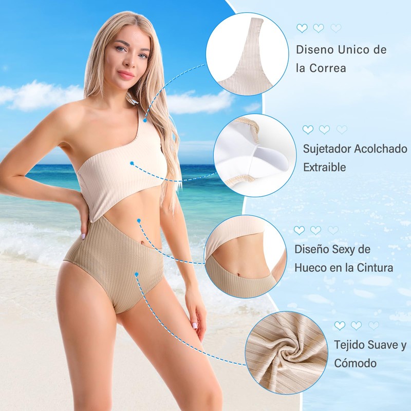 NUBILY Trajes de Baño Mujer Bikini Mujer Conjuntos de Bikinis