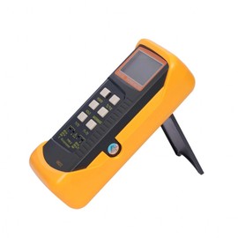 HPGJLEE K-Type Digital Thermometer, Dual Channel with 2pcs Thermocouples Probe Sensor, -50~1370°C Kelvin Scale Switchable Handheld Temperature Meter for Industrial and Laboratory Use