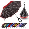 MRTLLOA 40/49/56 Inch Oversize Windproof Inverted Reverse Upside Down Umbrella,