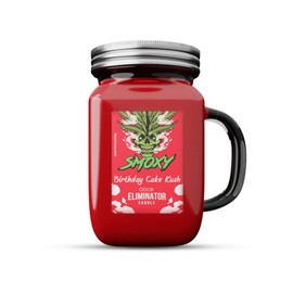 Smoxy Smoke Odor Eliminator Candle - Scented Candle for Home - Indoor Space Deodorizer & Air Freshener with Fragrance Pet Smell - Natural Palm Wax - Glass Mason Jar, 13oz. (Vanilla Dreams)