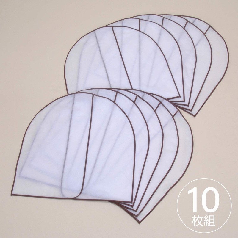 Astro 110-09 Clothes Cover, White, Front Matching, Set of 10,