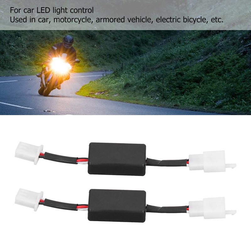 2PCS LED Strobe Controller LF‑300B Work Light Car Signal Light