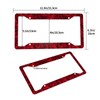 Rose License Plate Frame - 1 Pcs Funny Aluminum Car