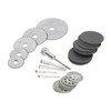 30Pcs Cutting Wheel Discs High Speed Steel Saw Blades with