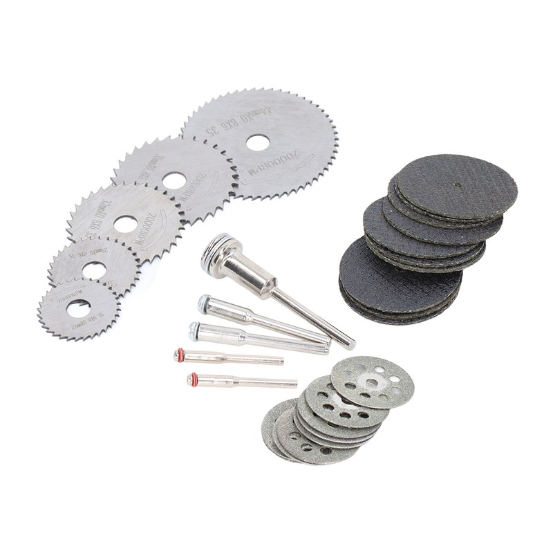 30Pcs Cutting Wheel Discs High Speed Steel Saw Blades with