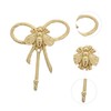 CHILDWEET Bee Wall Hooks Creative Gold Brass Coat Hangers Multi