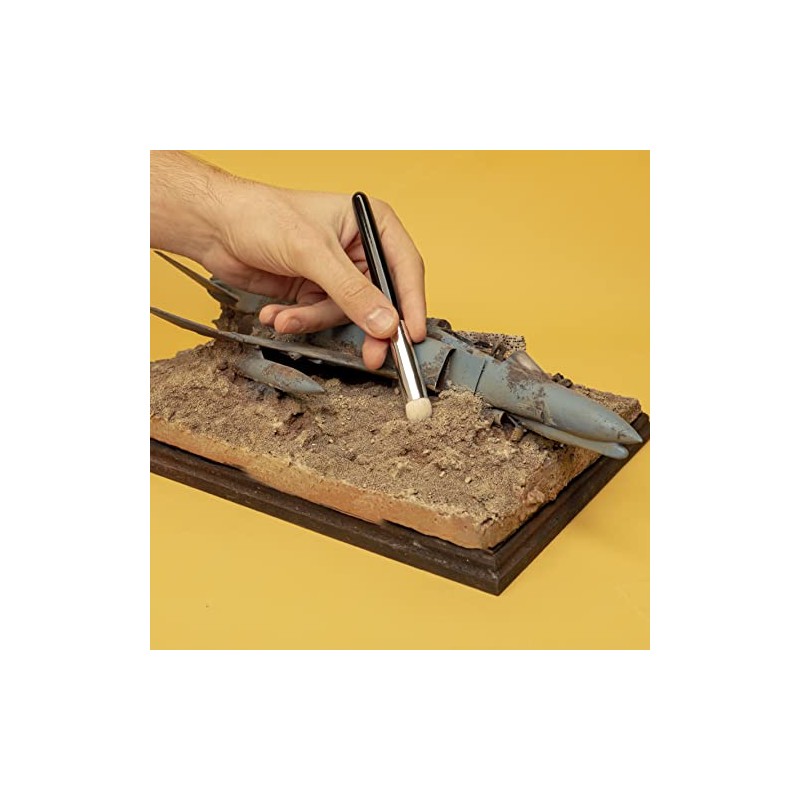 Modelcraft Dry Brush for Scale Model, Wargaming, Art & Craft,
