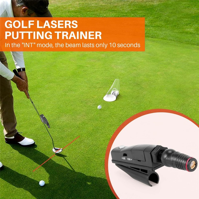 JUMXSRLE Golf Putter Laser Sight Pointer, Golf Training Aids for