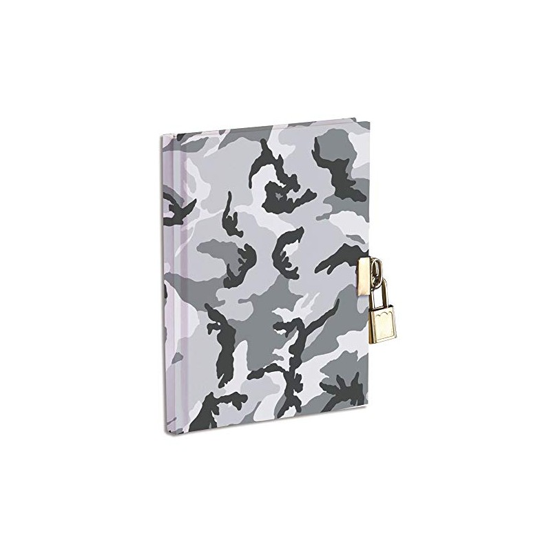 Diary 14.5 x 18.5 cm with Metal Lock and 2