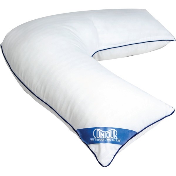 Contour L Shaped Bed & Body Support Pillow for Side